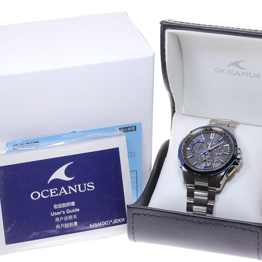 CASIO カシオ OCW-G1100TG-1AJF オシアナス GPS ソーラー電波 メンズ 