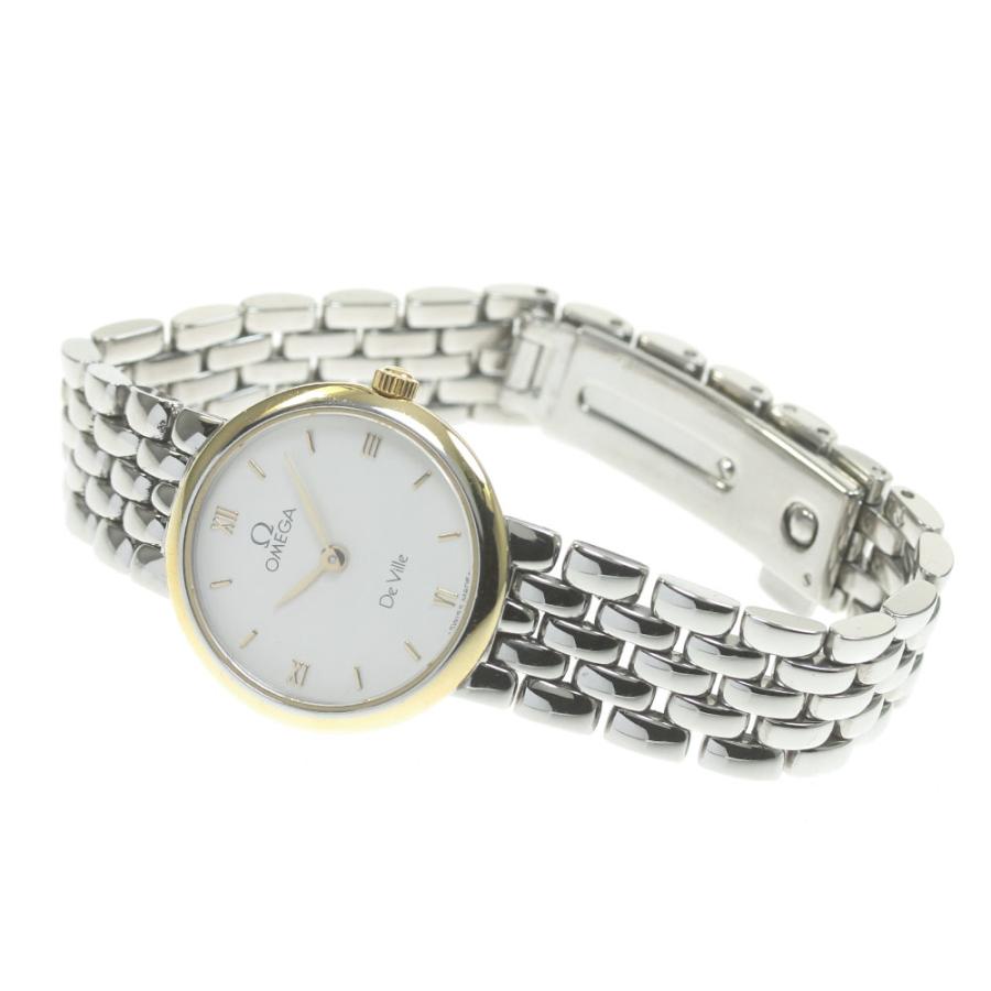 オメガ クオーツ デビル シルバー文字盤 レディース OMEGA オメガ デビル クォーツ レディース _837008 : CLOSER