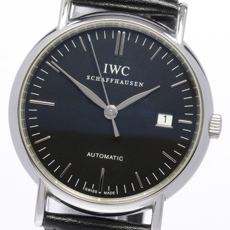 IWC IWC SCHAFFHAUSEN IW356501 ポートフィノ デイト 自動巻き