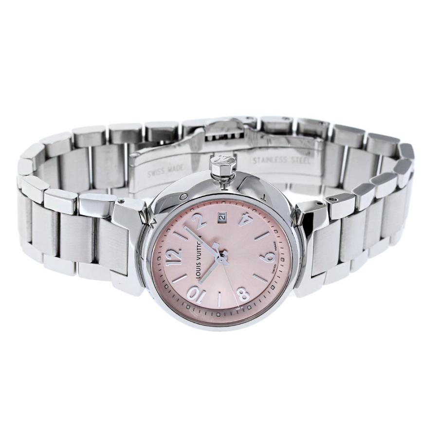 LOUIS VUITTON ルイ・ヴィトン Q121X タンブール デイト クォーツ  