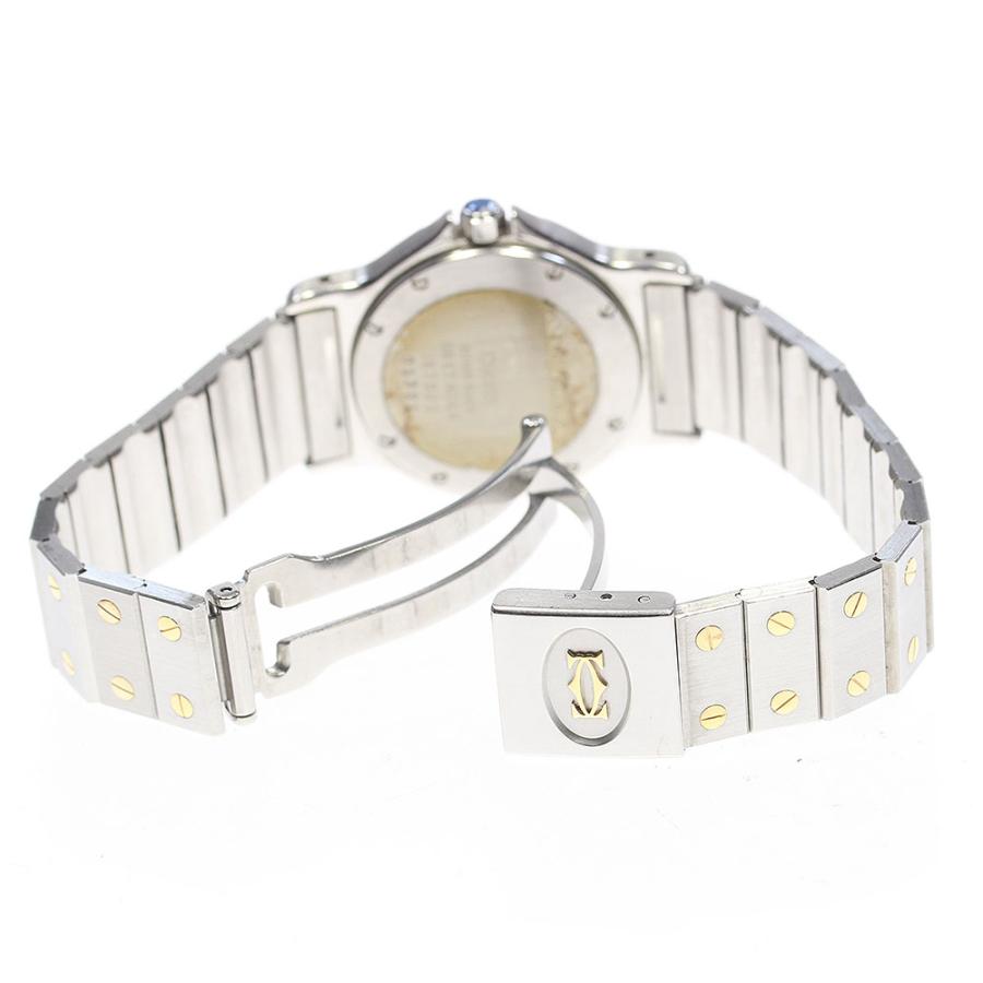 Cartier カルティエ CARTIER サントスオクタゴンLM YGベゼル デイト  