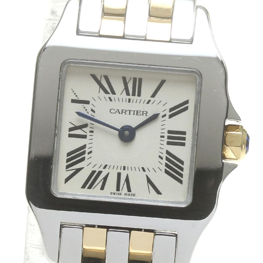 カルティエ CARTIER W25066Z6 サントスドゥモワゼル クォーツ レディース 良品 _756296 Cartier（カルティエ） CARTIER W25066Z6 サントスドゥモワゼル