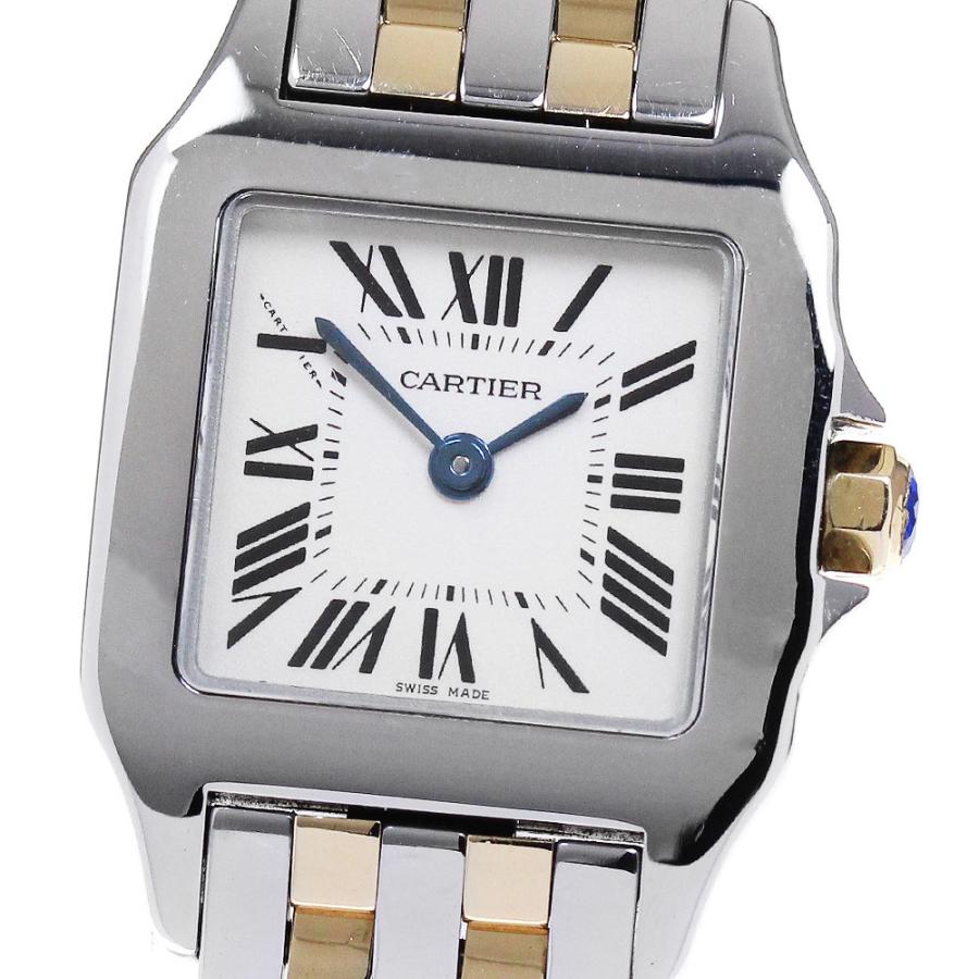 Cartier  カルティエ サントスドゥモアゼルSM カルティエ cartier ｜サントスドゥモアゼルSM ｜クォーツ ・2000年代