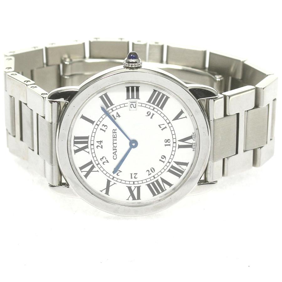 Cartier カルティエ ロンドソロ LM W6701005 メンズ Cartier（カルティエ） CARTIER W6701005 ロンドソロ LM デイト