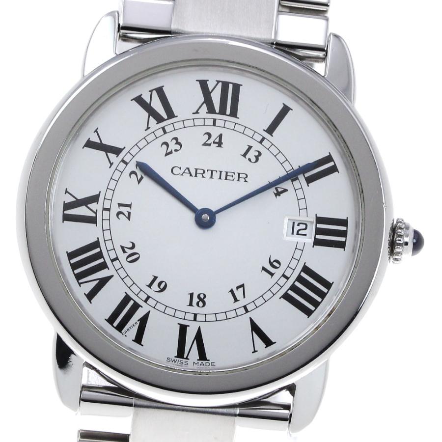 Cartier カルティエ CARTIER W6701005 ロンドソロ LM デイト クォーツ  