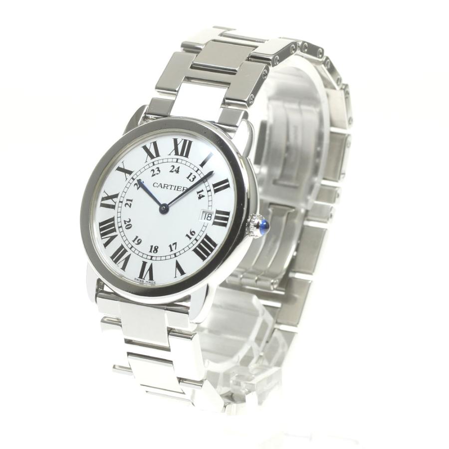 Cartier カルティエ CARTIER W6701005 ロンドソロ LM デイト クォーツ  