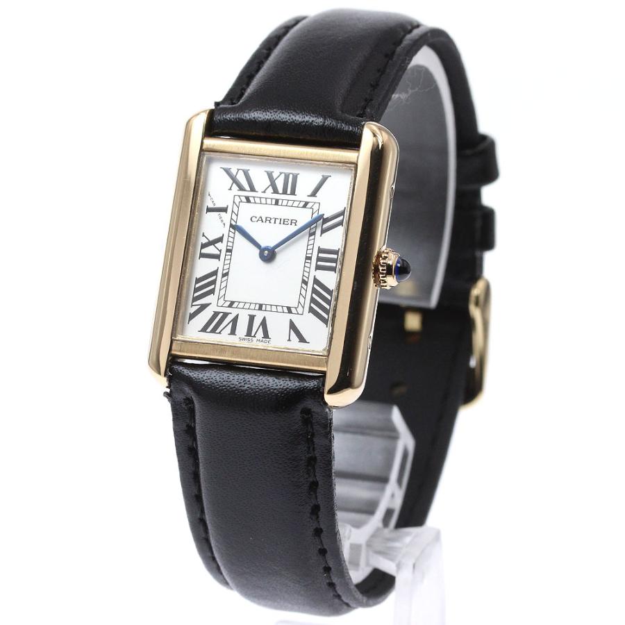 カルティエ CARTIER W5200002 タンクソロ SM K18YG/SS Cartier（カルティエ） CARTIER W5200002 タンクソロ SM K18YGコンビ