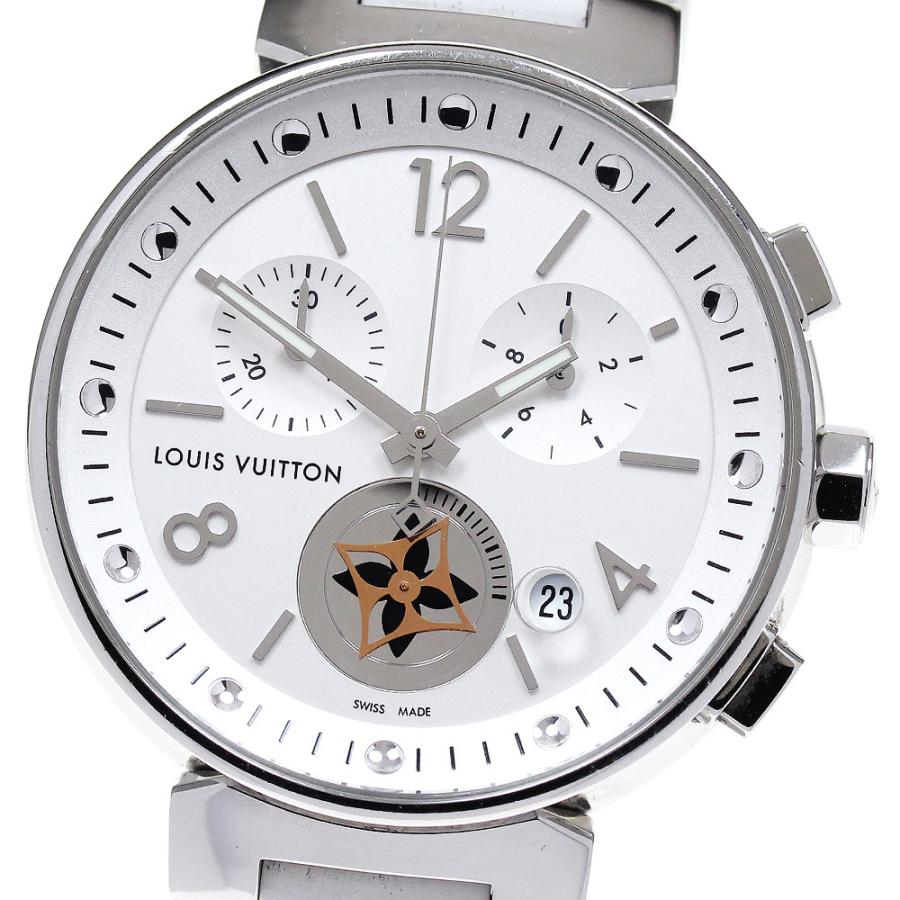 LOUIS VUITTON ルイ・ヴィトン Q8G00 タンブール ムーンスター デイト  