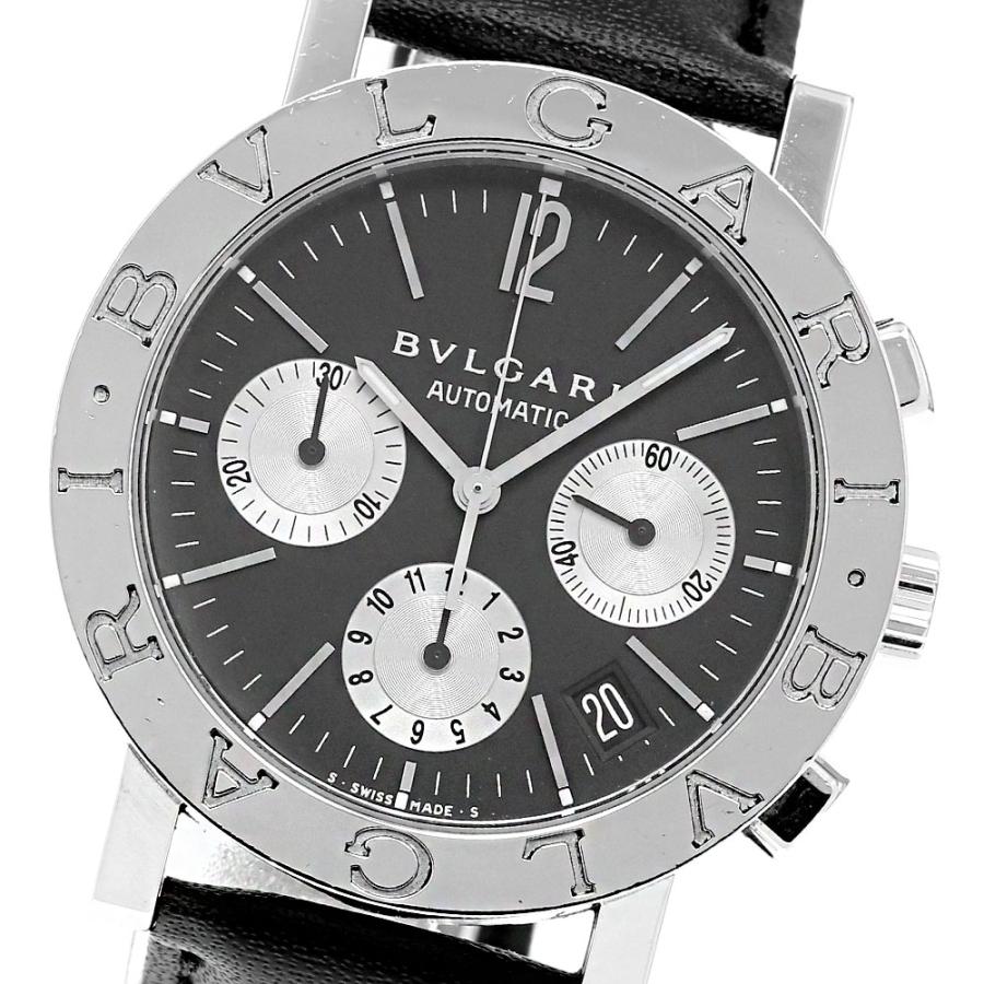 BVLGARI ブルガリ BB38SLCH ブルガリブルガリ クロノグラフ デイト  