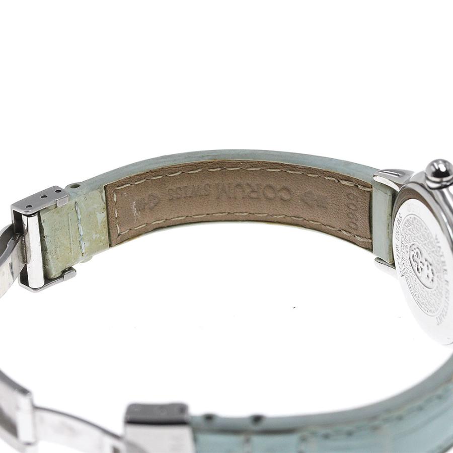 CORUM 訳あり コルム 101.151.47 バブル ダイヤベゼル クォーツ