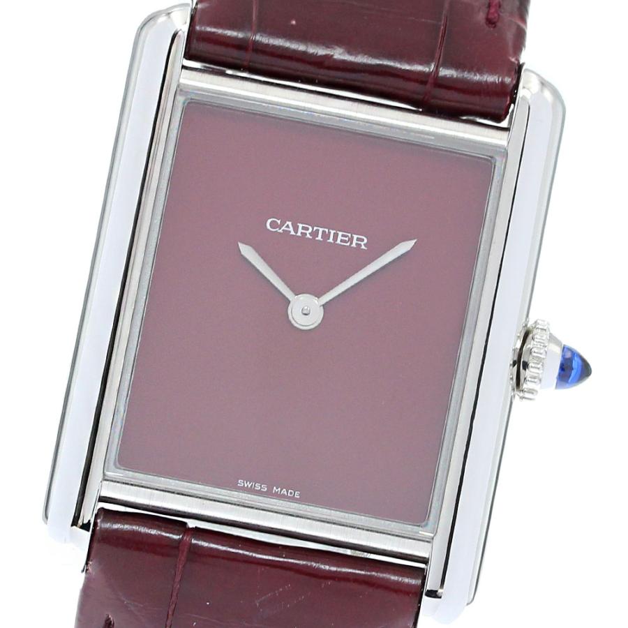 Cartier カルティエ CARTIER WSTA0054 タンクマスト クォーツ メンズ  