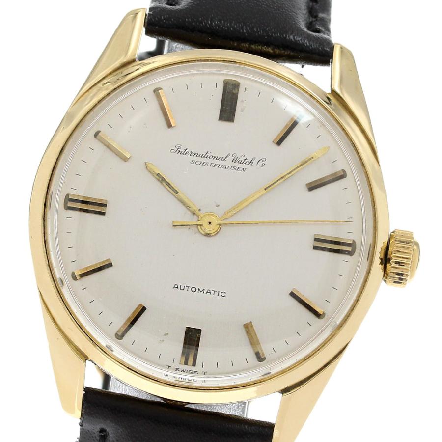 IWC SCHAFFHAUSEN オールドインター K18YG ヴィンテージ cal.854 自動巻き メンズ _837944【ev10】 IWC SCHAFFHAUSEN（IWCシャフハウゼン） オールドインター K18YG