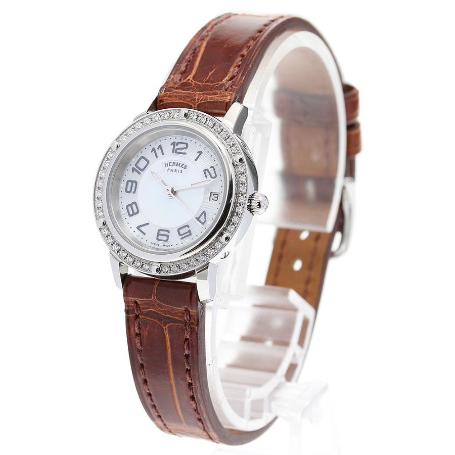 HERMES（エルメス） HERMES CP1.230 クリッパー ダイヤベゼル クォーツ