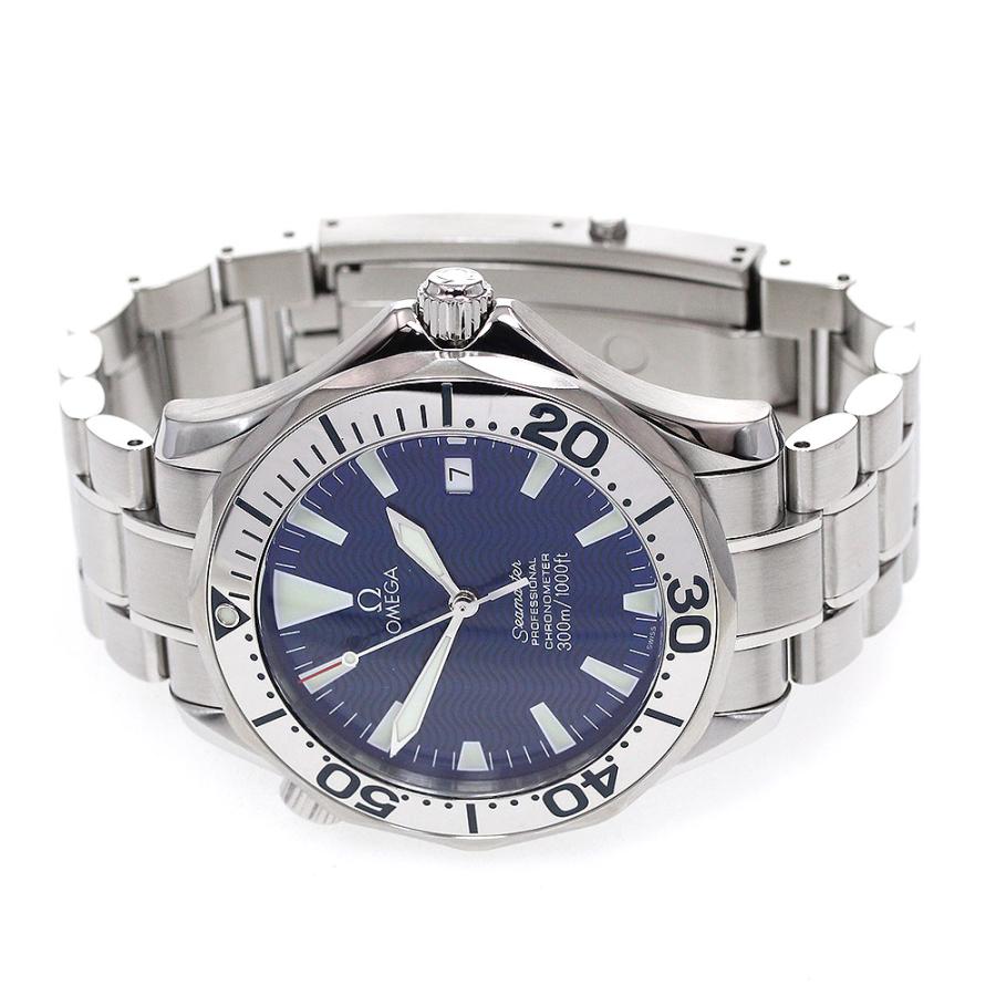 オメガ OMEGA 2255.80 シーマスター300 デイト 自動巻き メンズ 美品  