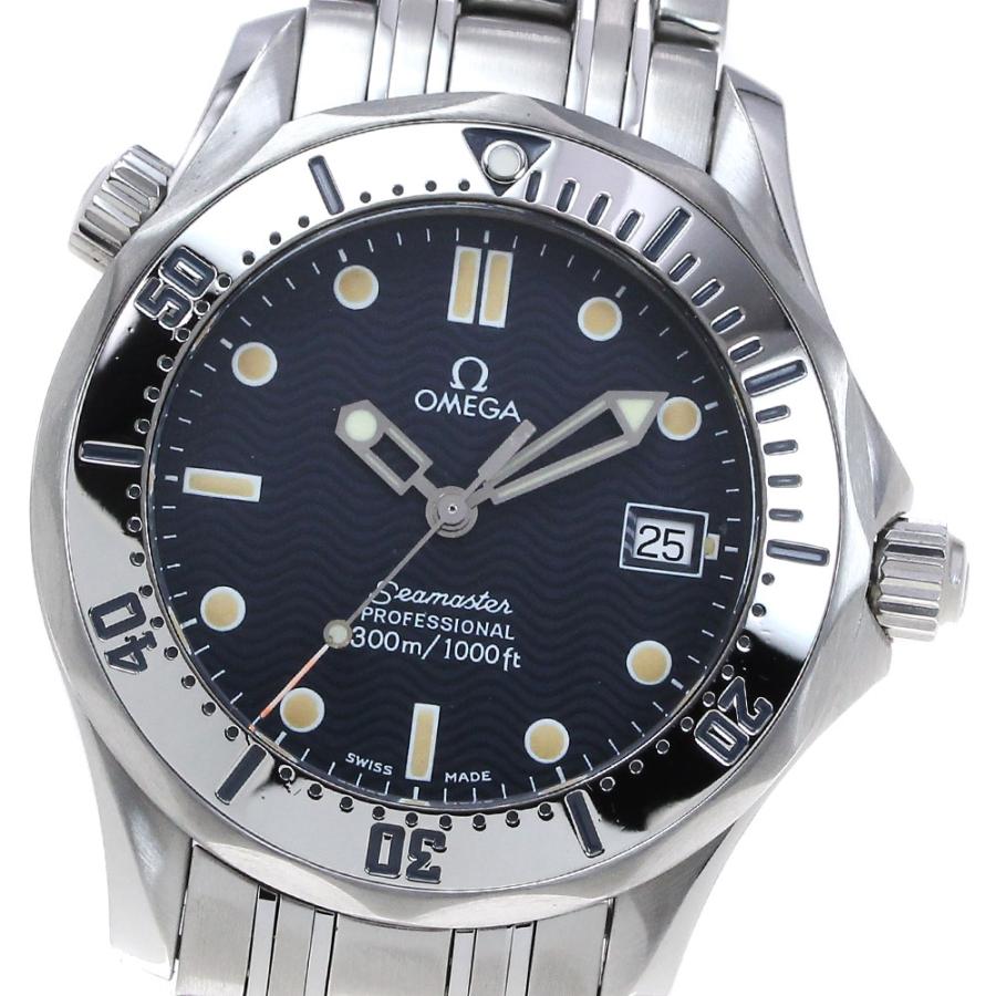 オメガ OMEGA 2562.80 シーマスター300 デイト クォーツ ボーイズ 