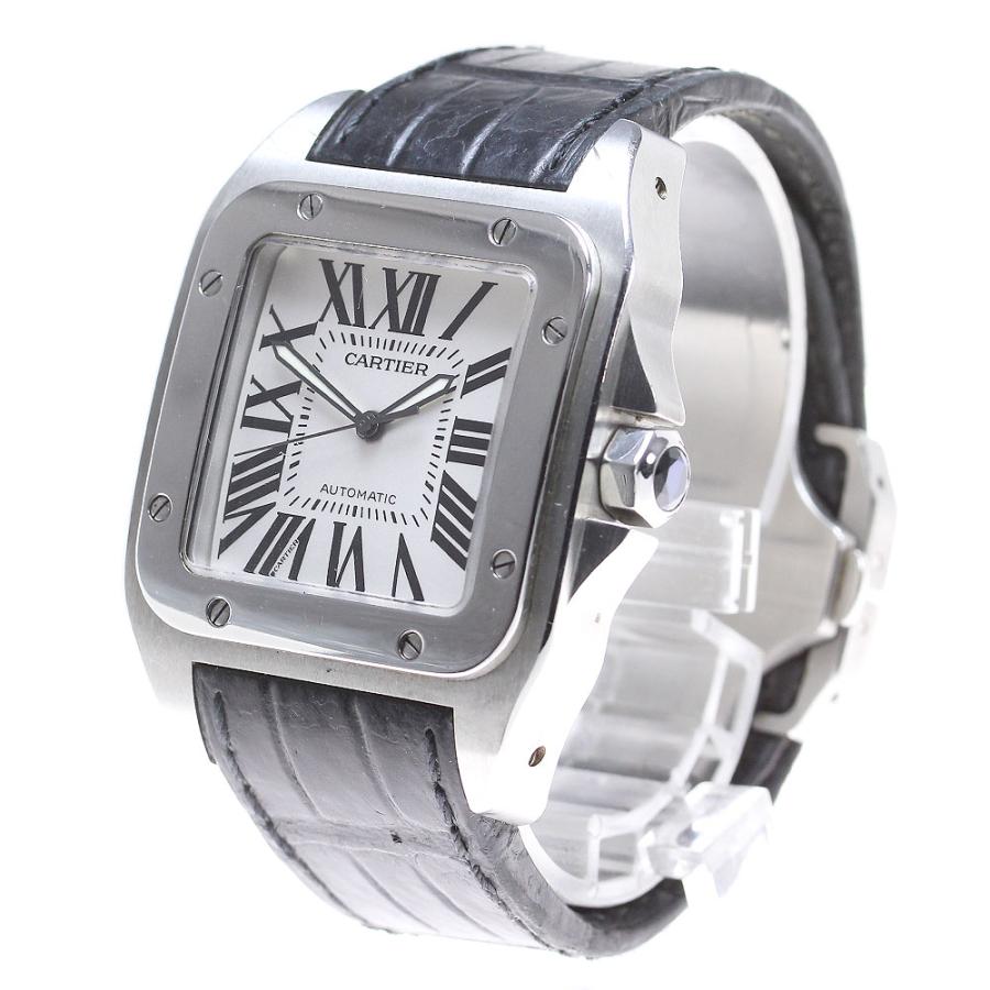 Cartier カルティエ CARTIER W20073X8 サントス100 LM 自動巻き Cartier カルティエ CARTIER W20073X8 サントス100 LM 自動巻き