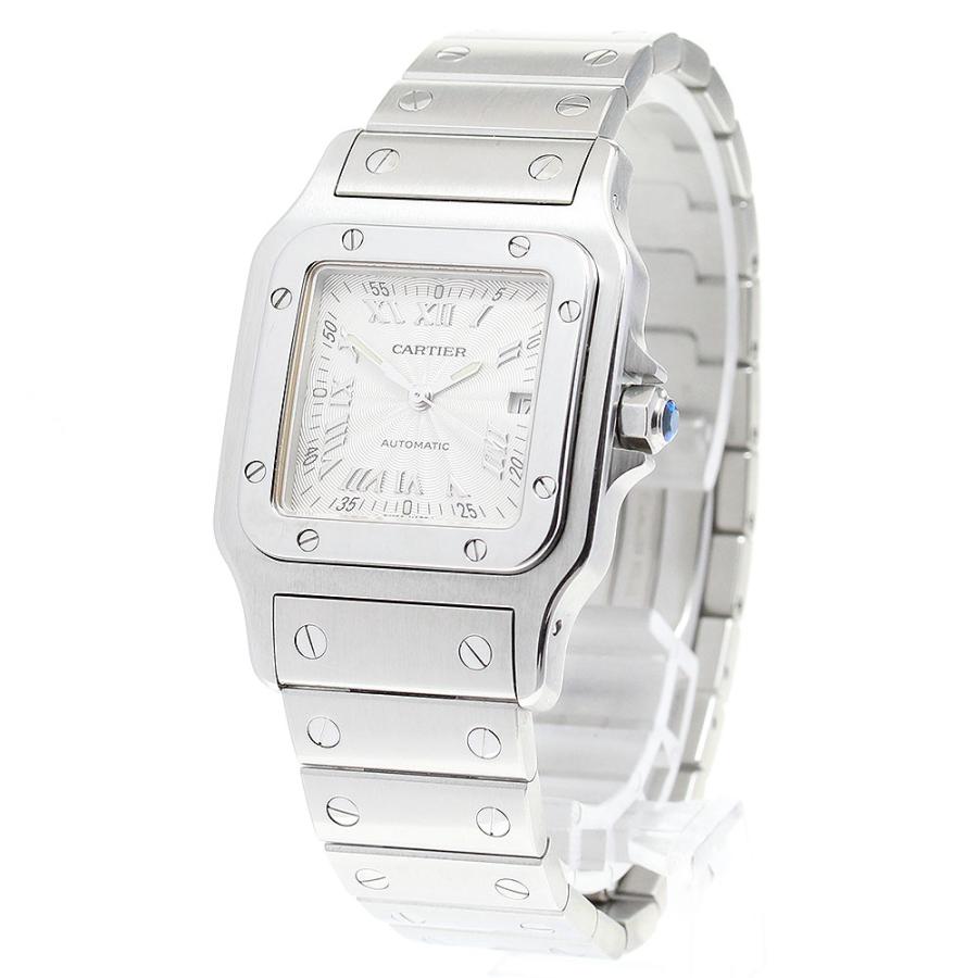 ウォッチマンさん専用 Cartier サントスガルべ W20040D6 Cartier（カルティエ） CARTIER W20040D6 サントスガルベ LM デイト