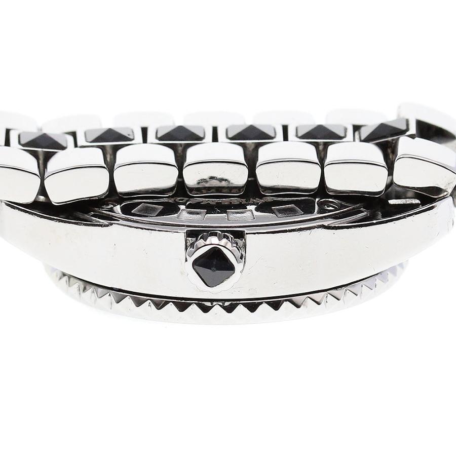 ディオール Dior CD112116 クリスタル ダイヤベゼル クォーツ 