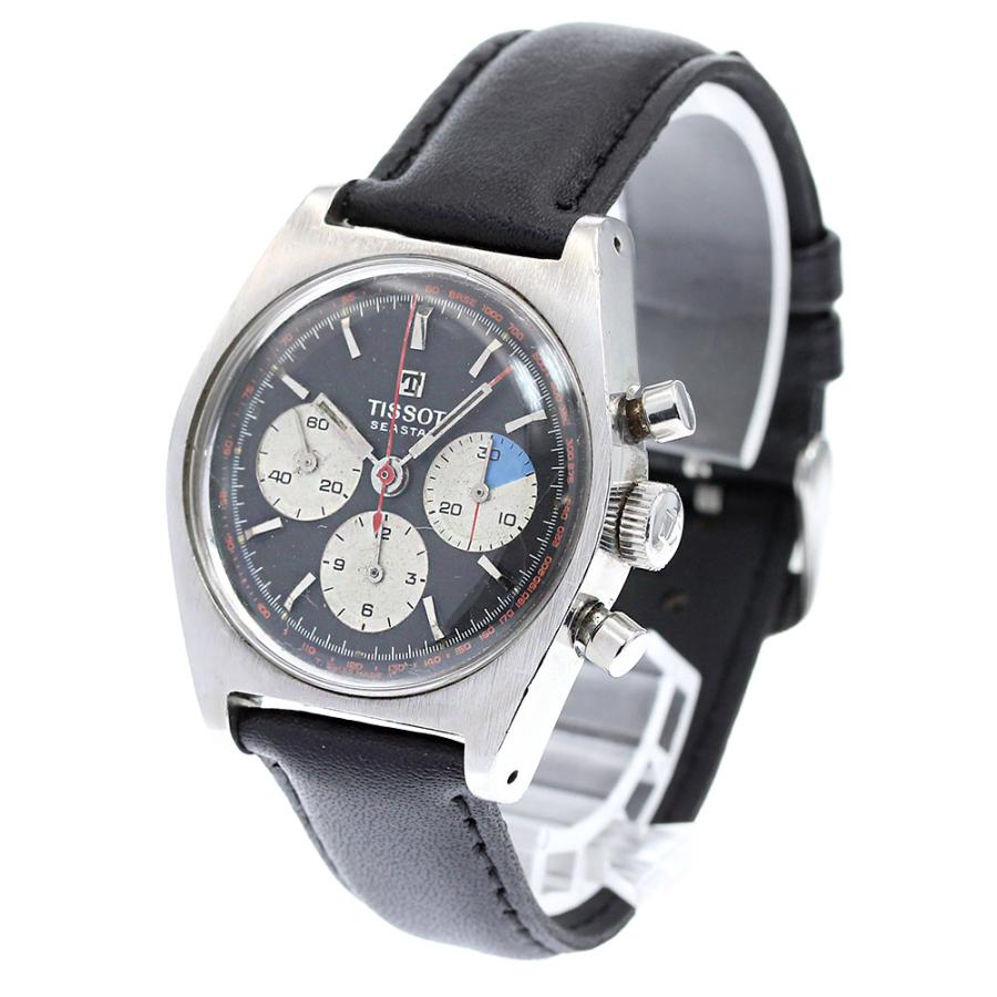 TISSOT ティソ w-24234 シースター クロノグラフ Cal.871 手巻き 