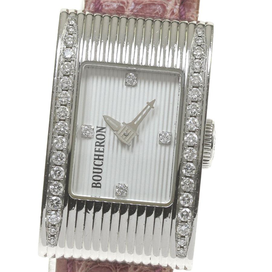 BOUCHERON 訳あり ブシュロン Boucheron リフレ 4P ダイヤベゼル  