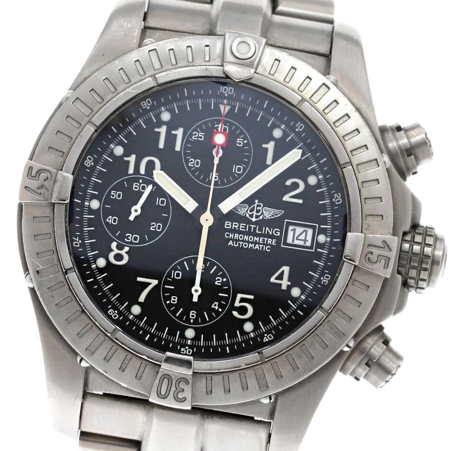 ブライトリング BREITLING E13360 クロノアベンジャー デイト 自動巻き 