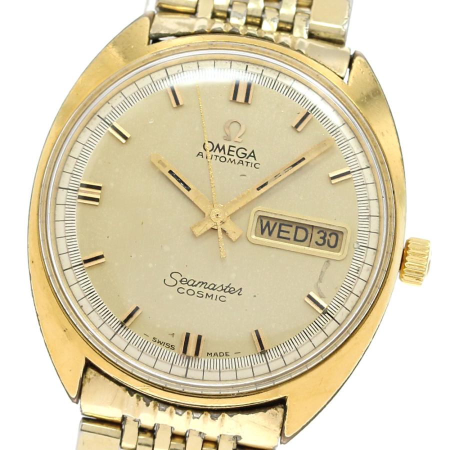 OMEGA オメガ シーマスターコスミック デイデイト 自動巻き メンズ