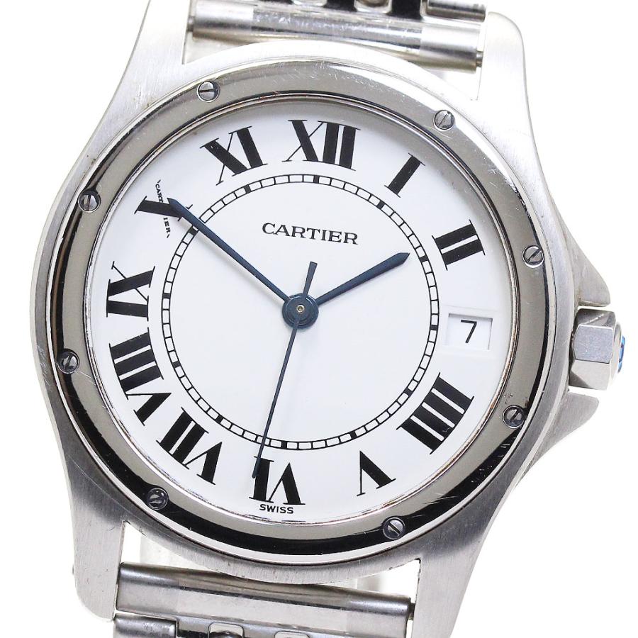 Cartier カルティエ CARTIER W20026K1 サントスクーガー LM デイト  