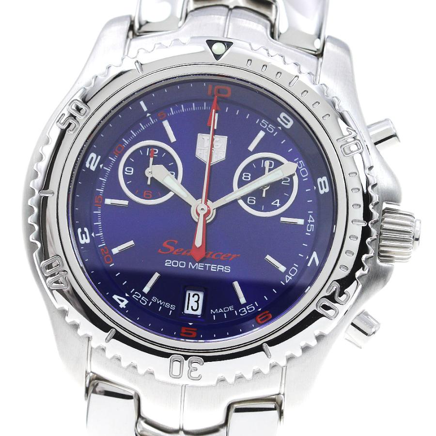 TAG HEUER タグホイヤー CT1115 リンク シーレーサー クロノグラフ 