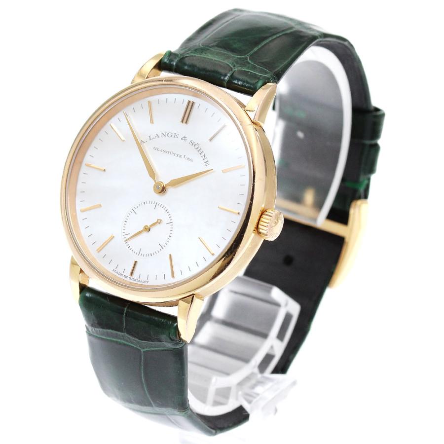 ランゲ＆ゾーネ A.LANGE＆SOHNE 219.043 サクソニア K18PG 手巻き