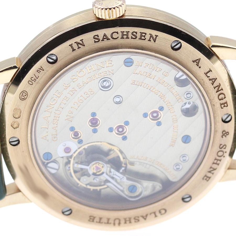ランゲ＆ゾーネ A.LANGE＆SOHNE 219.043 サクソニア K18PG 手巻き