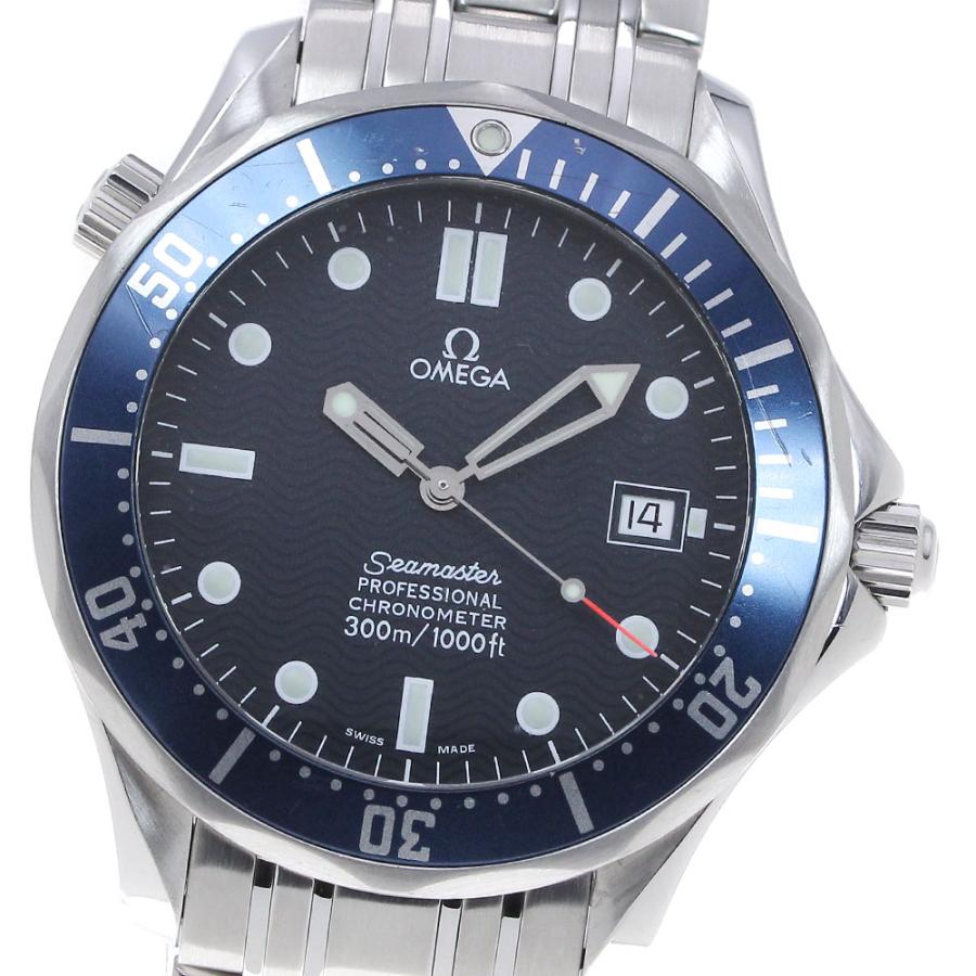 OMEGA 2531.80 シーマスター300 デイト 自動巻き OH済 極美品 OMEGA（オメガ） 訳あり OMEGA 2531.80 シーマスター300 デイト 自動