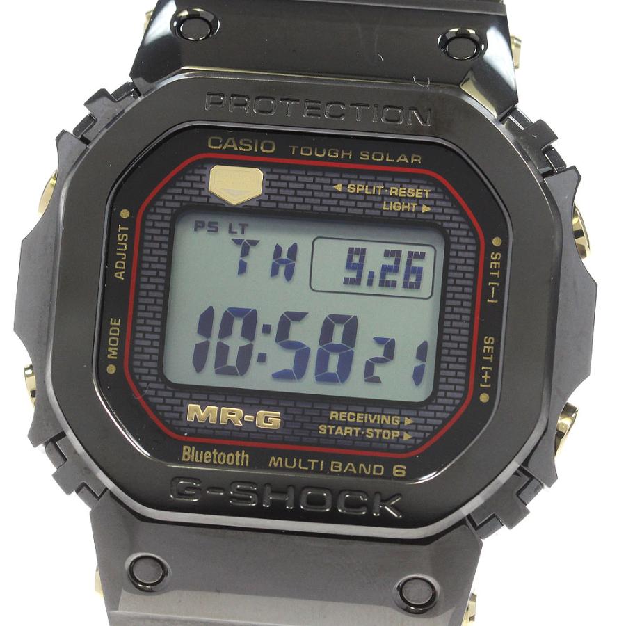 CASIO カシオ MRG-B5000B-1JR G-SHOCK MR-G ソーラー電波 メンズ 極美 