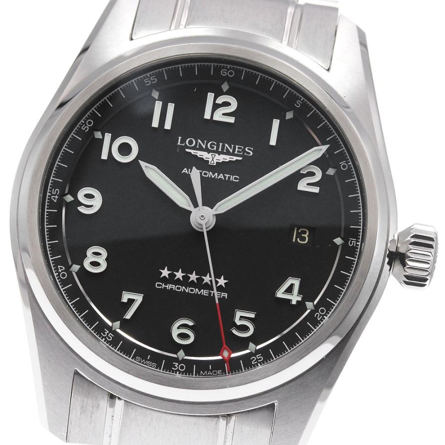 LONGINES ロンジン L3.810.4 スピリット 40 デイト 自動巻き メンズ 