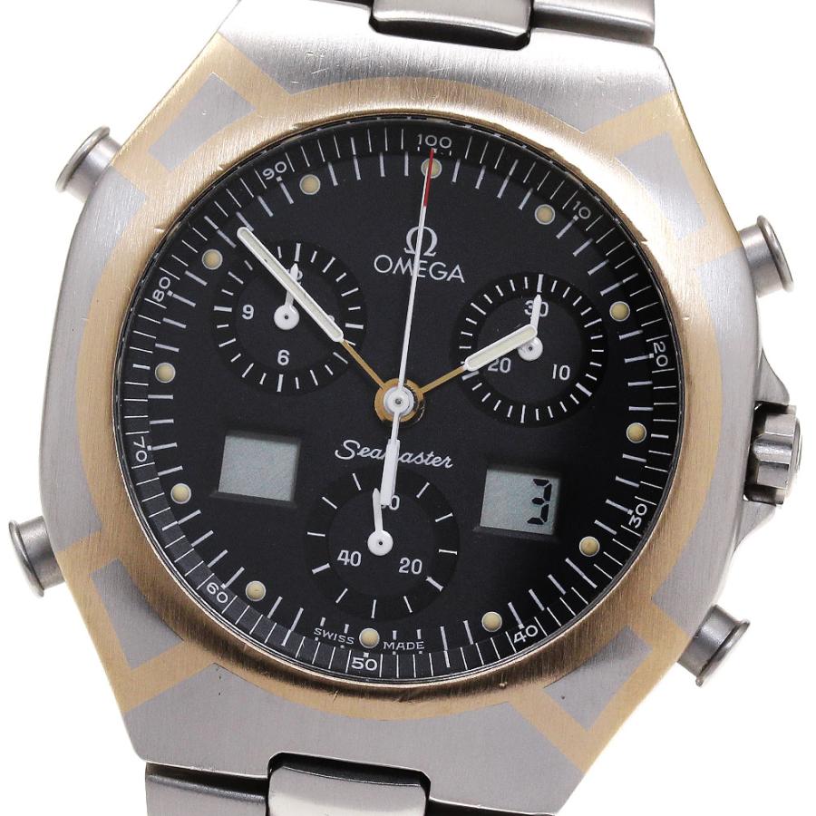 OMEGA オメガ シーマスター ポラリス メンズ 稼働品 OMEGA（オメガ） シーマスター ポラリス クロノグラフ クォーツ メンズ