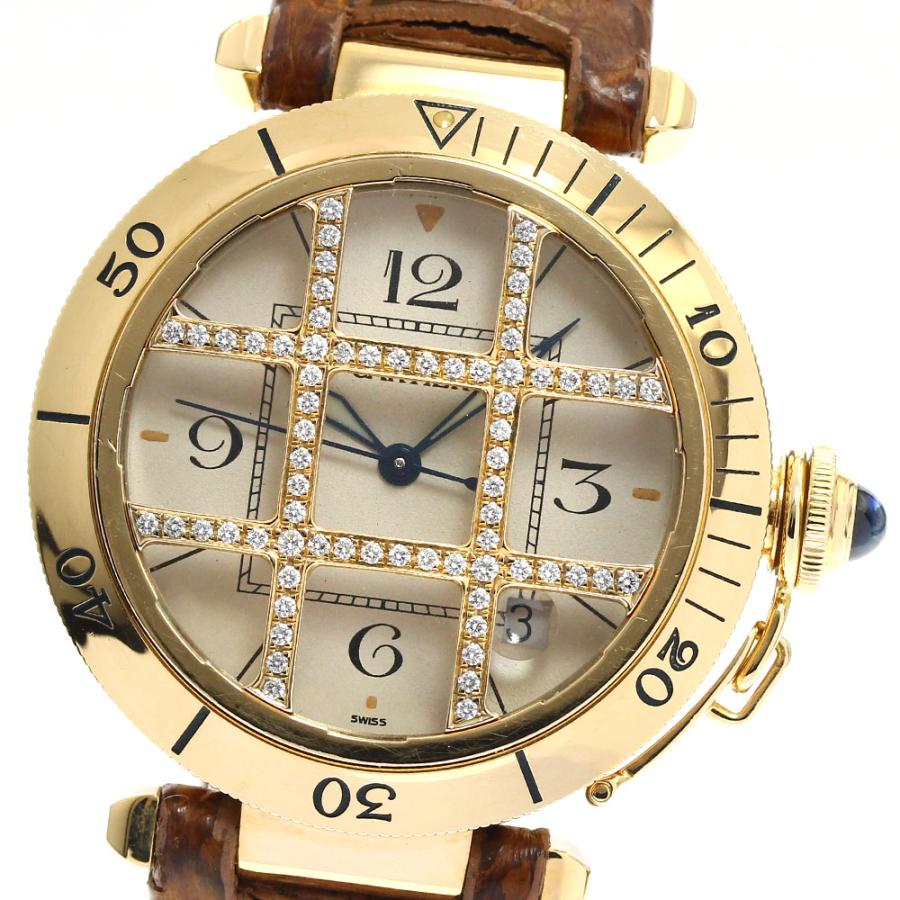 Cartier（カルティエ） CARTIER 820904 パシャグリッド K18YG ベゼル 