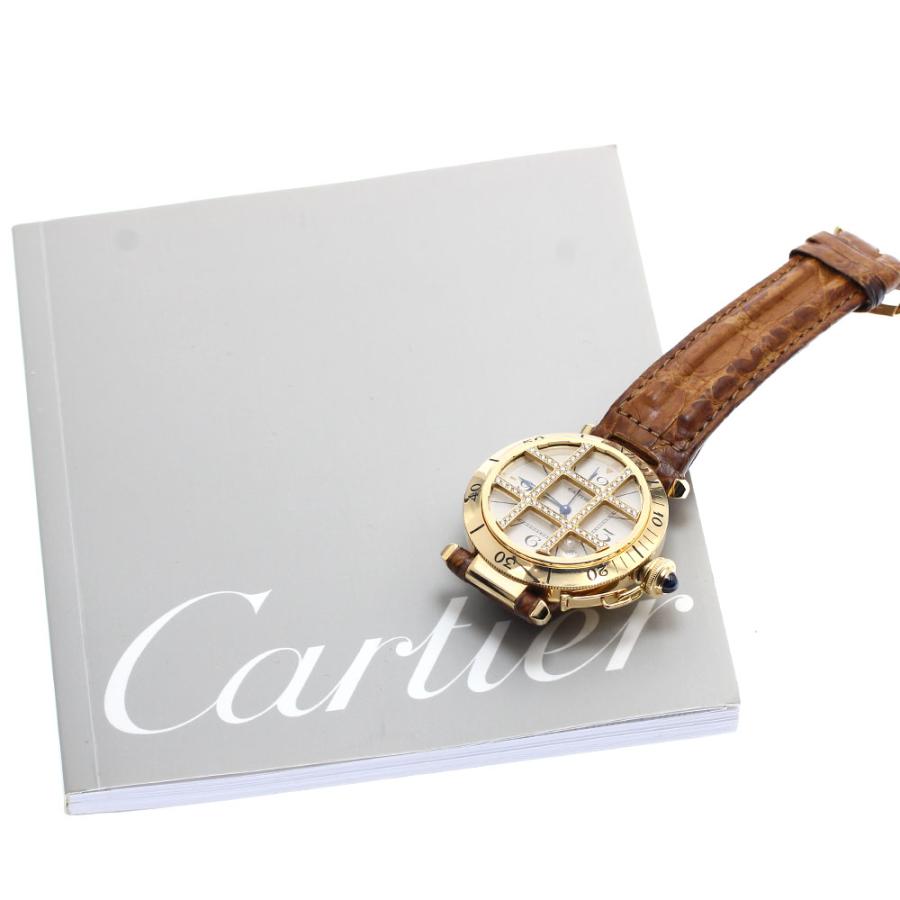Cartier（カルティエ） CARTIER 820904 パシャグリッド K18YG ベゼル 