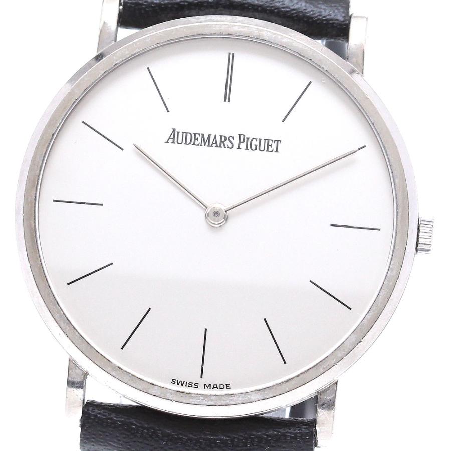 AUDEMARS PIGUET オーデマ・ピゲ K18WG ラウンド cal.2080 手巻き  