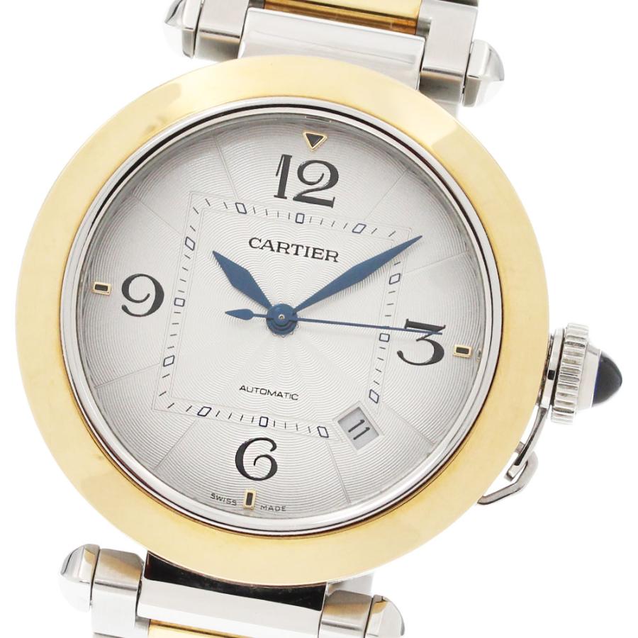 カルティエ CARTIER W2PA0009 パシャ ドゥ カルティエ 41ｍｍ YGコンビ 自動巻き メンズ 保証書付き_840158 Cartier（カルティエ） CARTIER W2PA0009 パシャ ドゥ 41mm YGコンビ