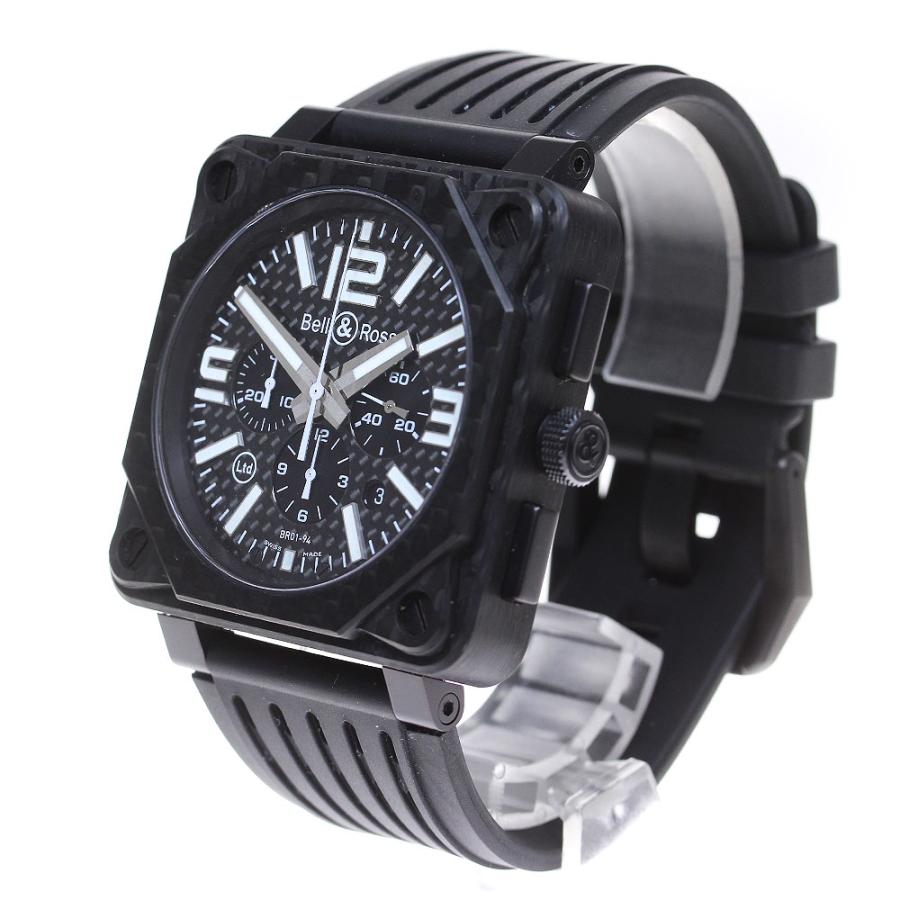 ベル&ロス Bell＆Ross BR01-94 カーボンファイバー クロノグラフ 