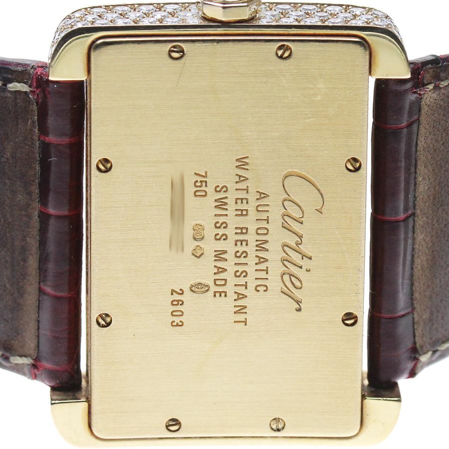 Cartier（カルティエ） CARTIER WA301670 タンクディバンLM K18YG