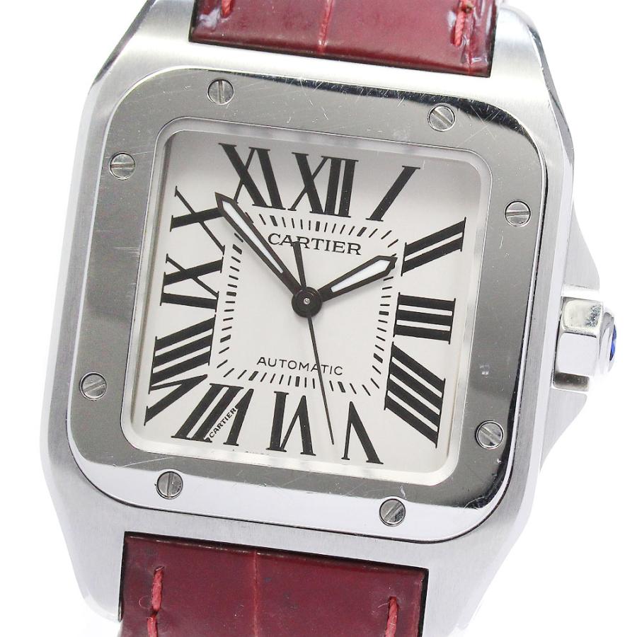 Cartier カルティエ CARTIER W20126X8 サントス100 MM 自動巻き  