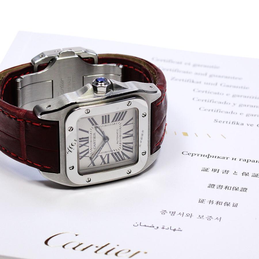 Cartier カルティエ CARTIER W20126X8 サントス100 MM 自動巻き