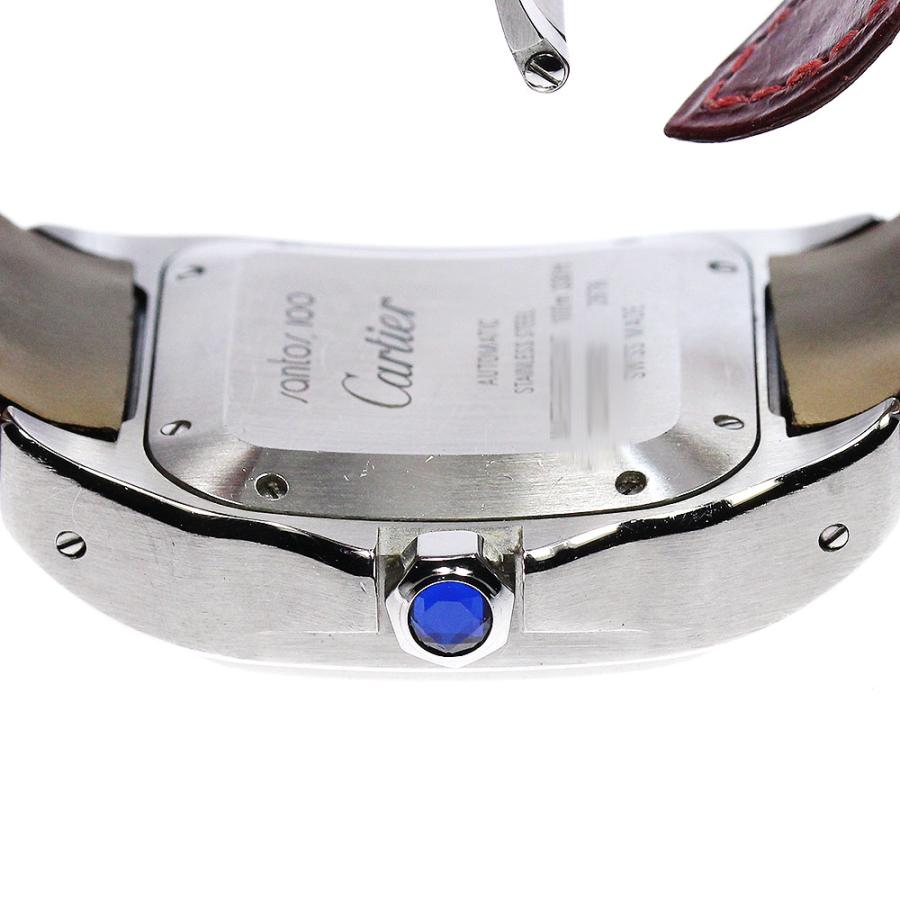 Cartier（カルティエ） CARTIER W20126X8 サントス100 MM 自動巻き
