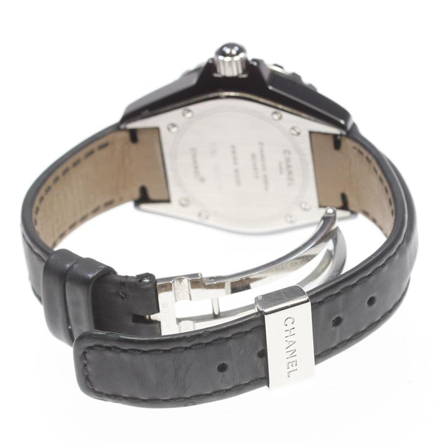 J 12 黒セラミック H0680 レディース CHANEL シャネル H0680 J12 黒セラミック デイト クォーツ