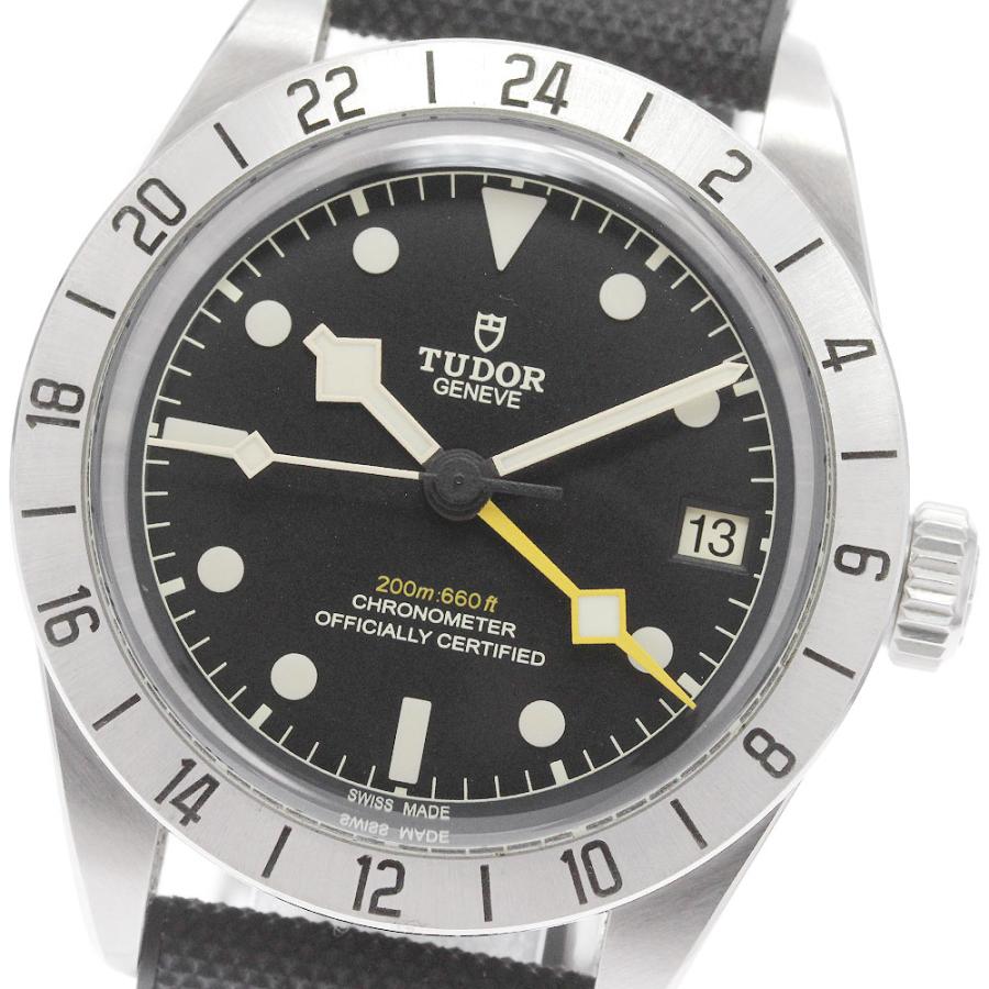 チュードル TUDOR 79470 ブラックベイ プロ GMT デイト 自動巻き メンズ 箱・保証書付き_849087 TUDOR（チューダー） チュードル TUDOR 79470 ブラックベイ プロ GMT