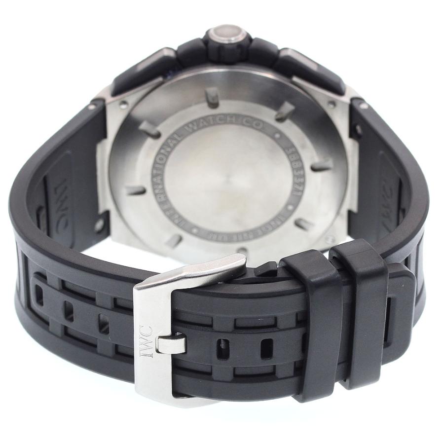 IWC SCHAFFHAUSEN IW386501 インジュニア ダブルクロノグラフ 自動巻き  