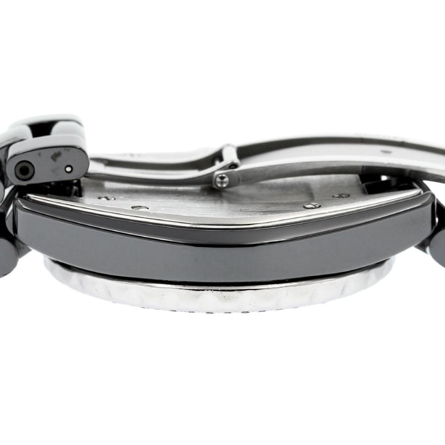 CHANEL シャネル H1417 J12 黒セラミック デイト ブラックダイヤベゼル 