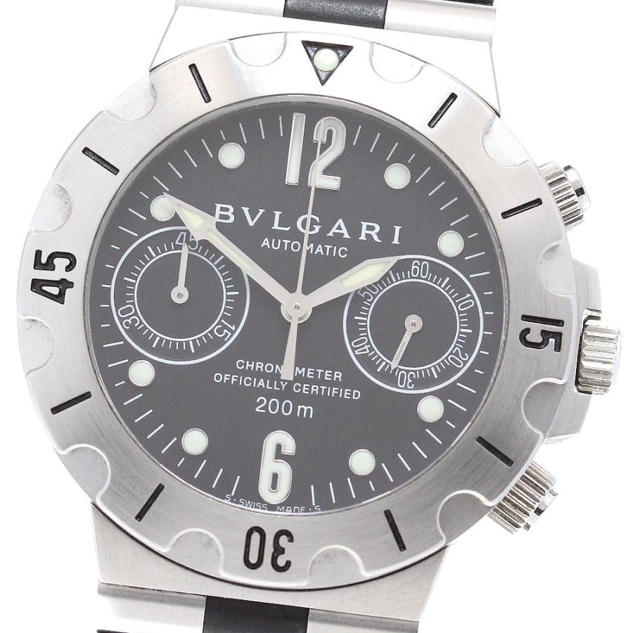 BVLGARI SCB38S ディアゴノ スクーバ クロノグラフ 自動巻き HA-5914| ブルガリ ディアゴノ スクーバクロノグラフ SCB38S