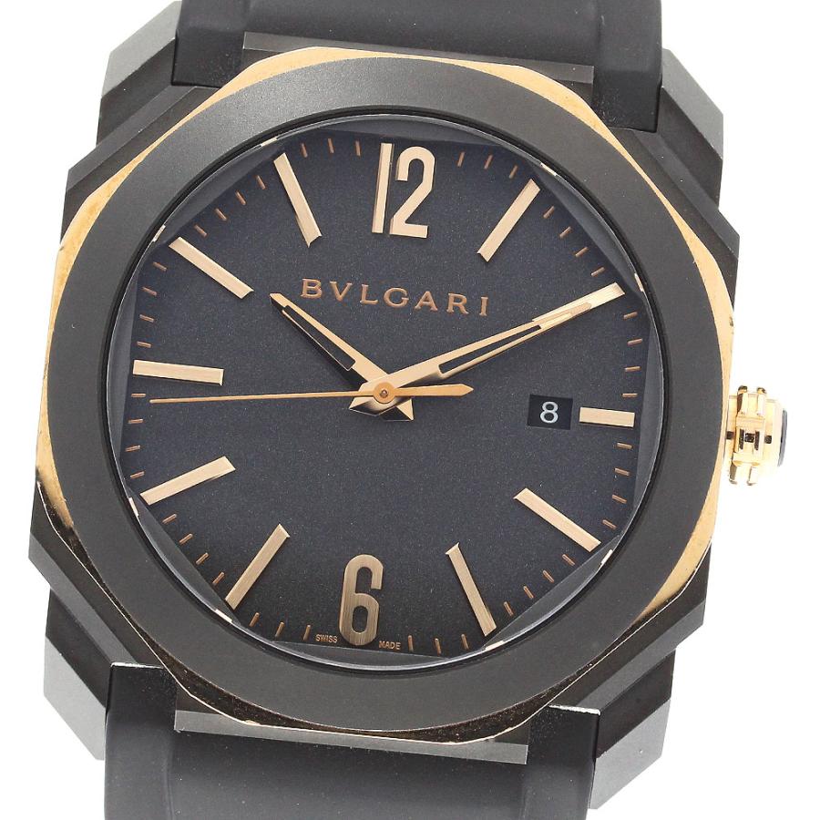 ブルガリ BVLGARI BGOP41SG オクト デイト 自動巻き メンズ 箱・保証書付き_862974 BVLGARI（ブルガリ） BVLGARI BGOP41SG オクト デイト 自動巻き メンズ