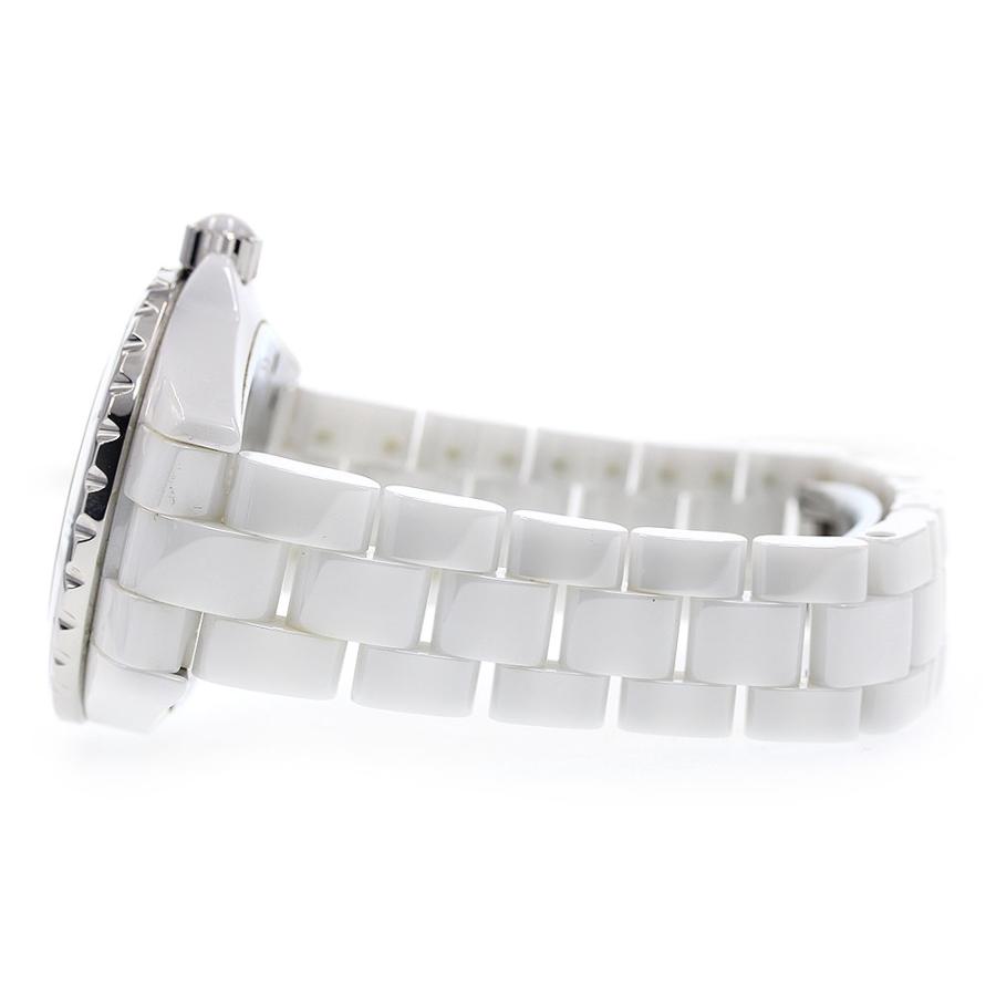 CHANEL シャネル H1628 J12 33MM 白セラミック 12Pダイヤ クォーツ